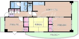 プラージュキシダの物件間取画像